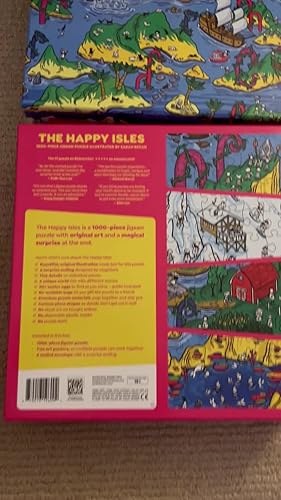 Amazon | The Happy Isles - 1000-Piece Jigsaw Puzzle ジグソーパズル