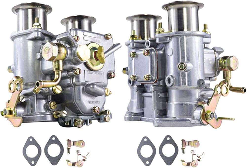 2PCS X 40DCOE 40 DCOE Carburetor Weber Carb Assy 40mm Twin Choke