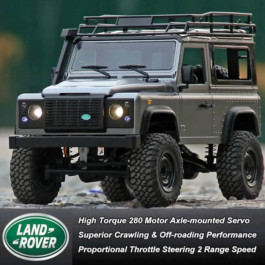 Amazon.com: HLSFWDRIVE MN99S RC Rock Crawler 4x4 Land Rover RC