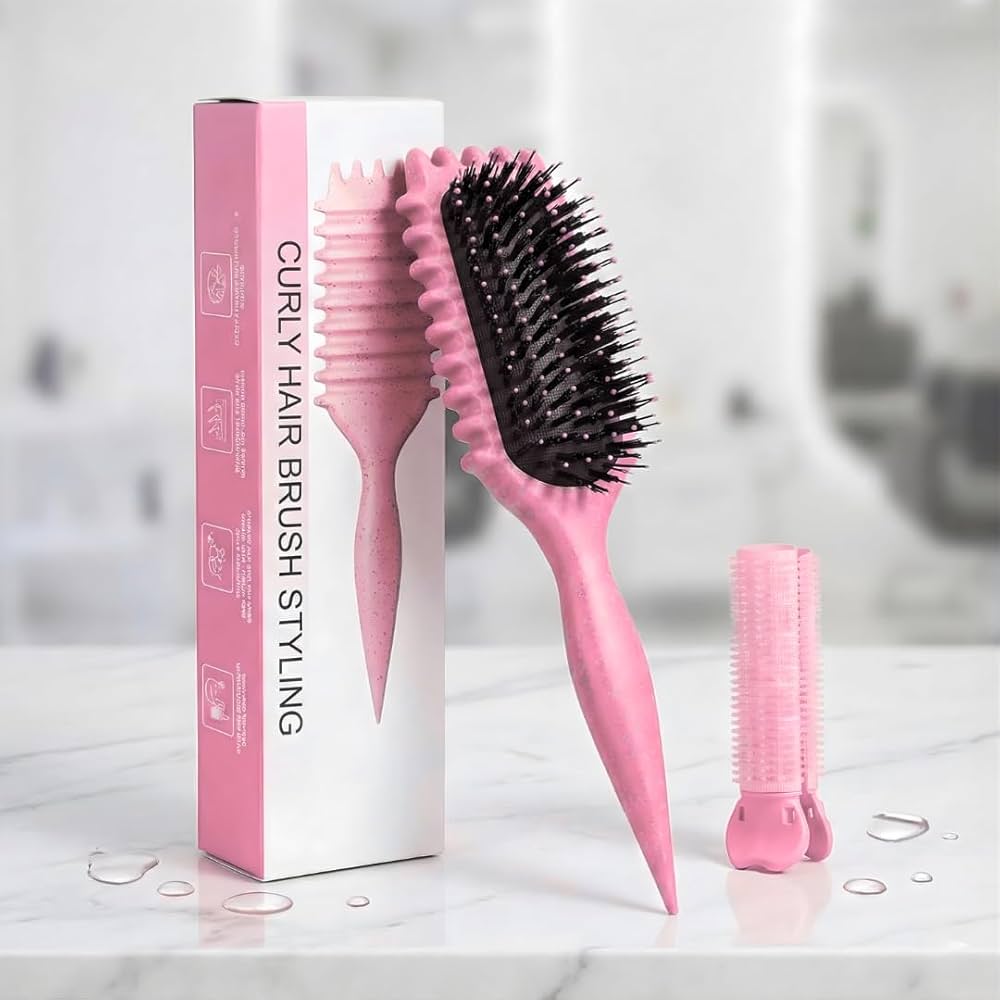 Amazon.com : Bewelio- Curl Defining Brush for Wet Curly Hair