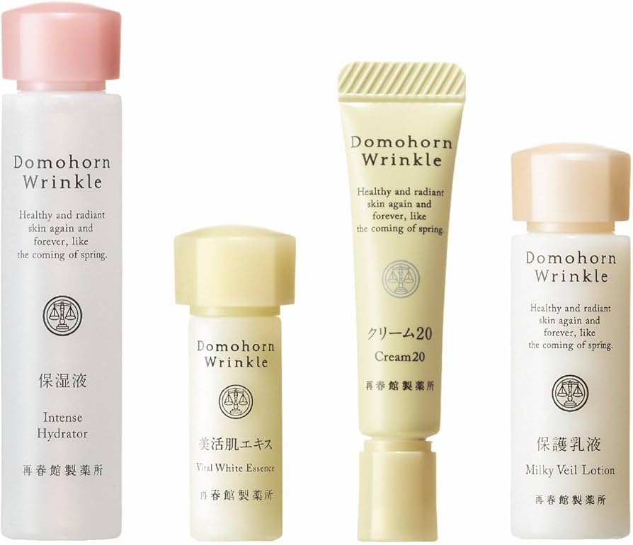 Amazon.co.jp: 再春館製薬所 ドモホルンリンクル基本4点スターター