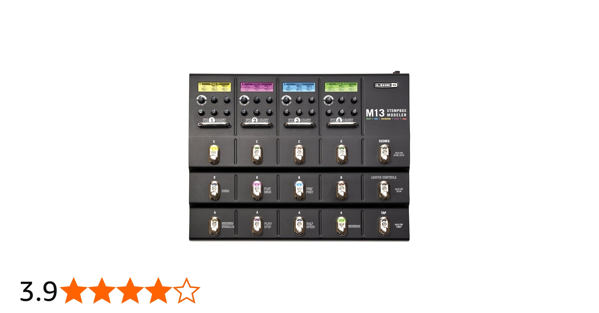 Amazon | Line 6 ストンプボックスモデラー Stompbox Modeler M13