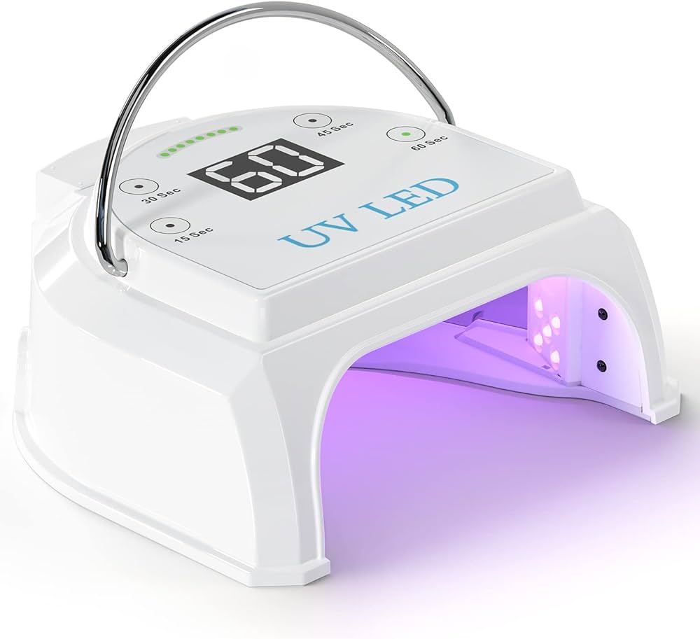 Amazon.com: Gelpal 80W Professional Cordless UV LED Nail Lamp, UV