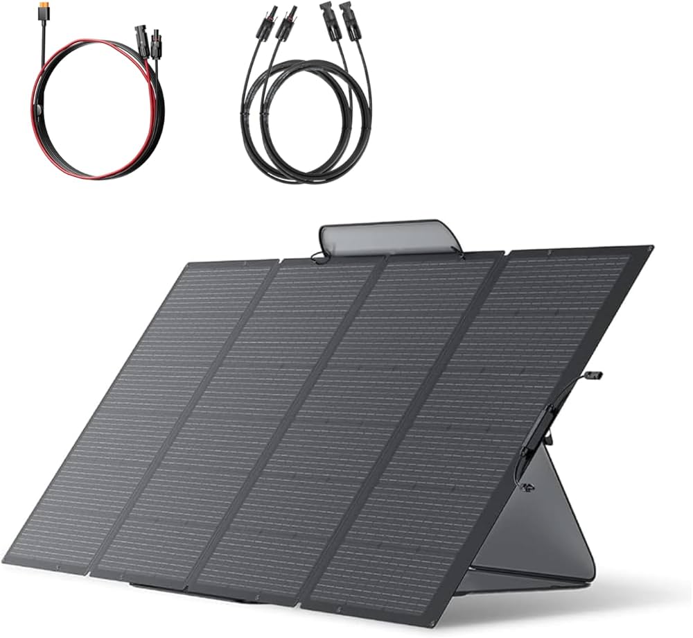 Amazon | EcoFlow 400Wソーラーパネル 高出力 ソーラーチャージャー