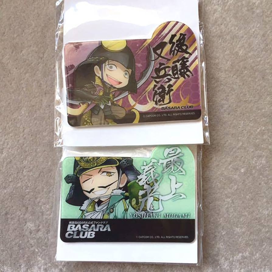 Amazon.co.jp: 戦国BASARA 後藤又兵衛最上義光 バッジセット : ホビー