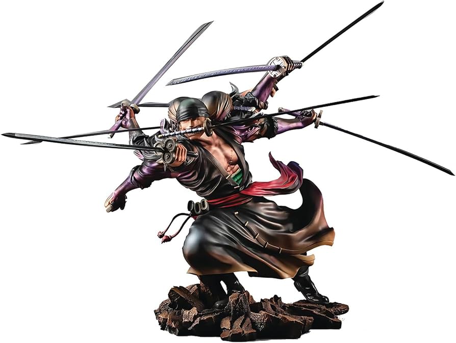 FIGURE ONE PIECE - RORONOA ZORO - ASURA - PORTRAIT.OF.PIRATES - WA
