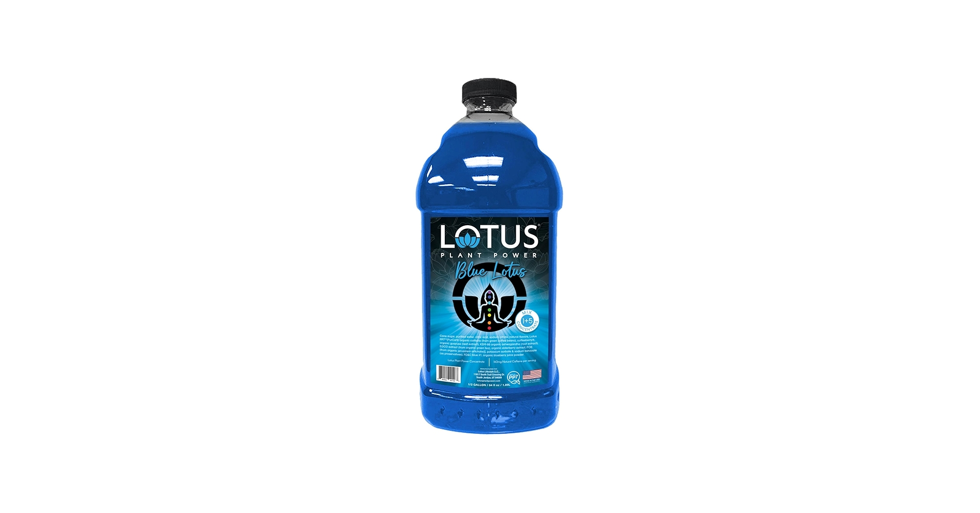 Amazon.com : Blue Lotus Plant Energy Drink Concentrate | Pure Cane