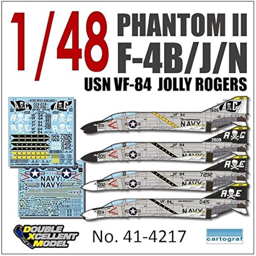 Amazon | DXMデカール DXM-41-4217 1/48 アメリカ海軍F-4B/J/N