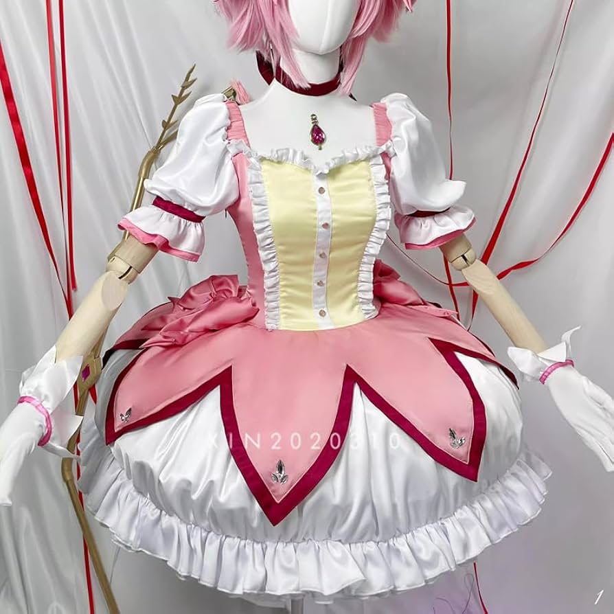 Amazon.co.jp: 魔法少女まどか☆マギカ 鹿目まどか コスプレ衣装