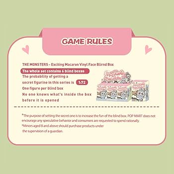 Amazon | POP MART THE MONSTERS Exciting Macaron ぬいぐるみ