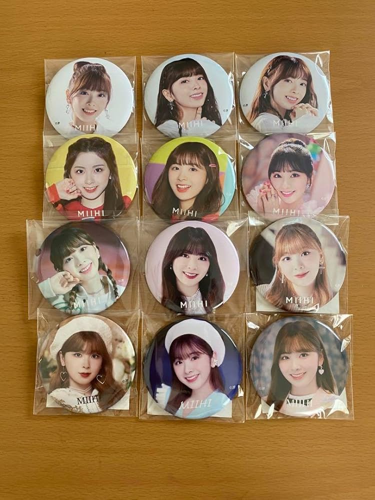 Amazon | NiziU ミイヒ 缶バッジ | バッジ | おもちゃ