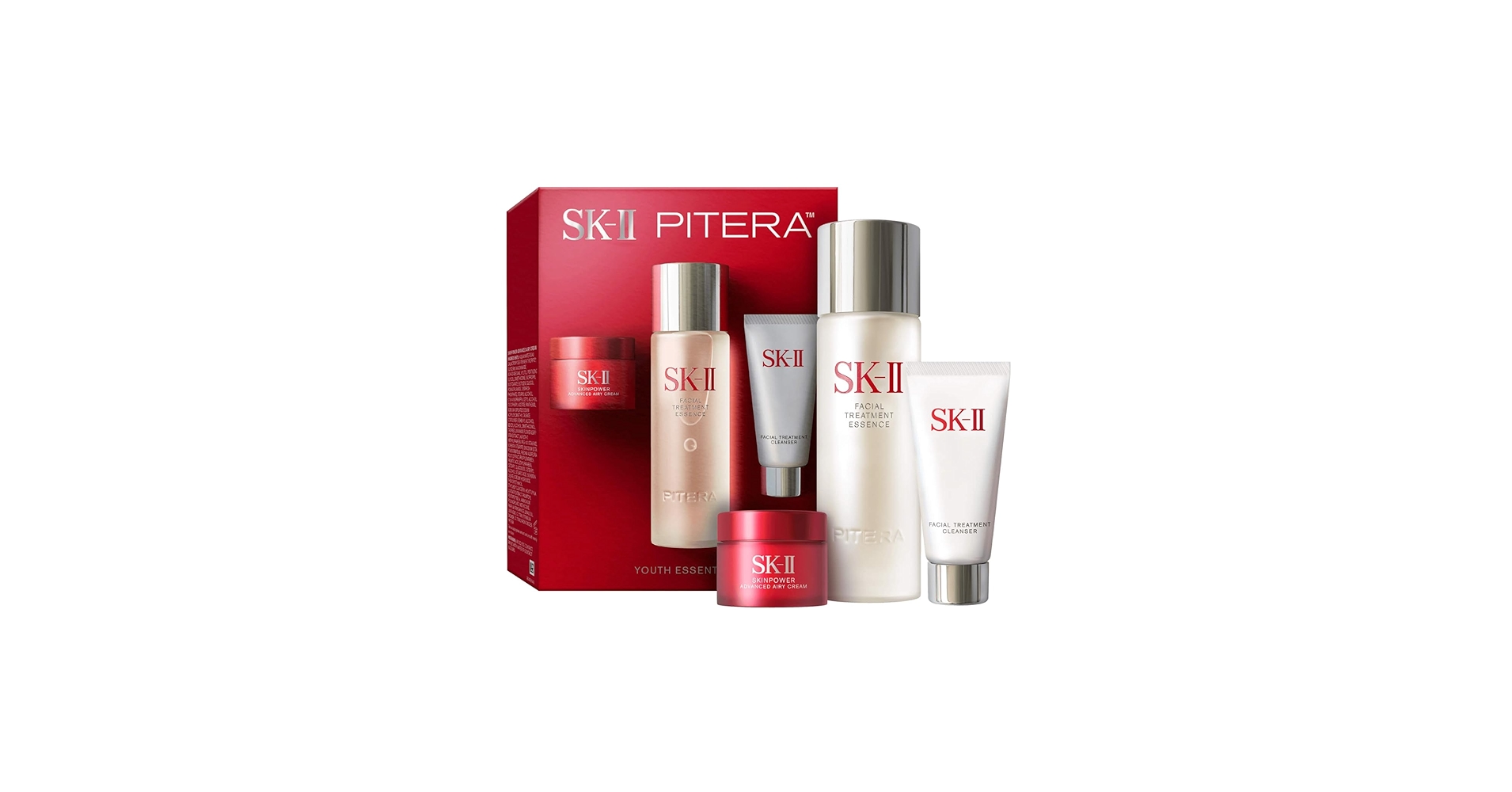 Amazon.com: SK-II Youth Essentials Skin Care Set - Includes Facial