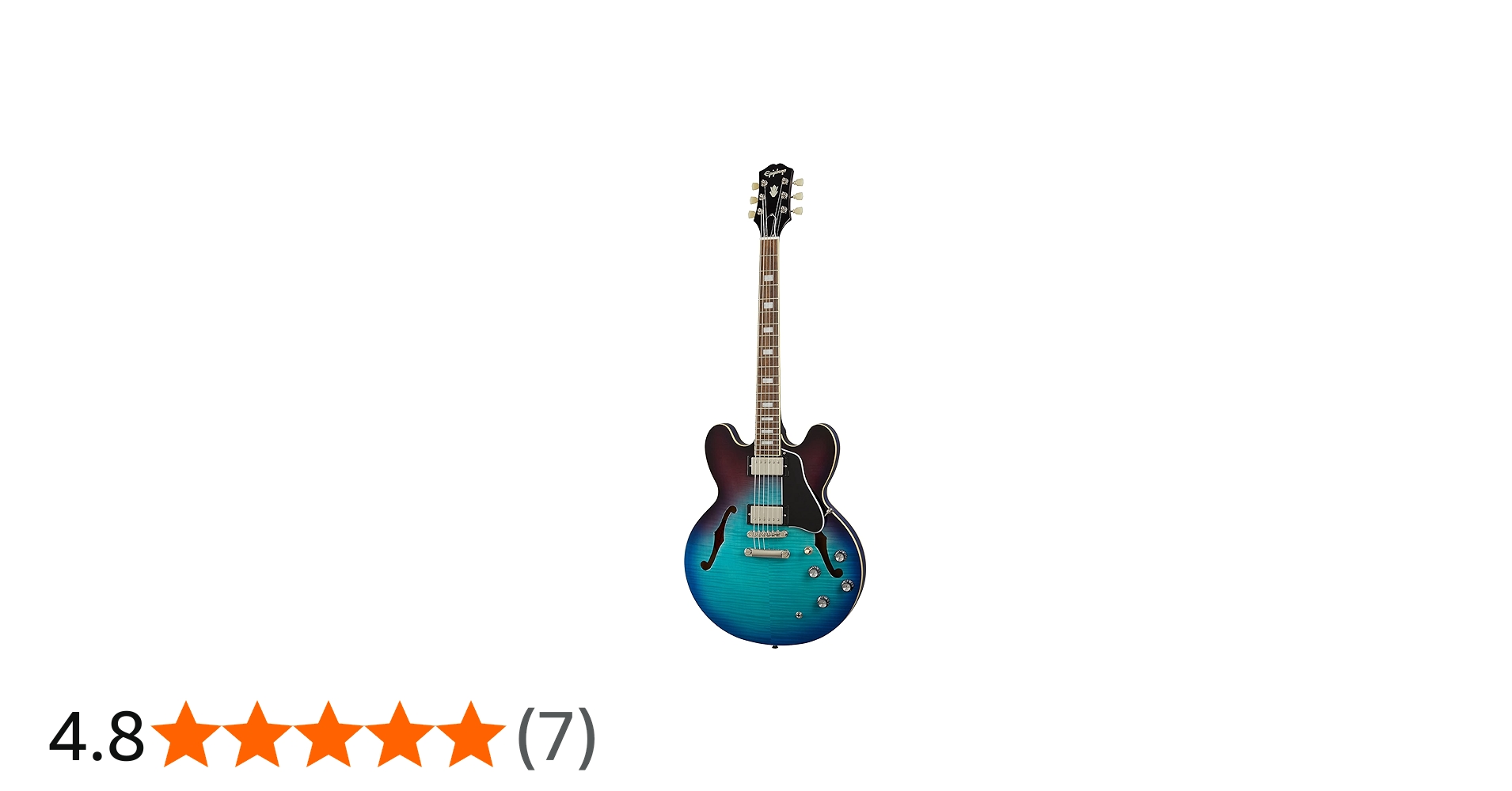 Amazon | Epiphone ES-335 Figured BB セミアコギター ブルーベリー