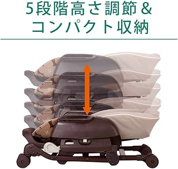Amazon | コンビ ハイローチェア ネムリラ FF リバーシブルシート