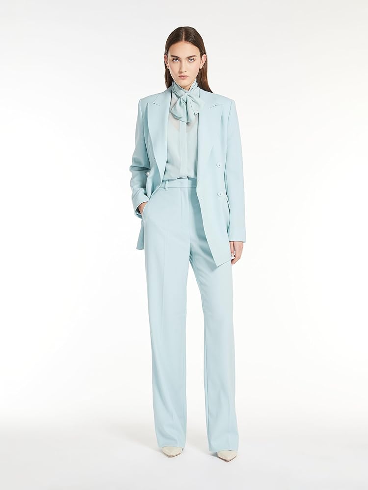 Amazon | MAX MARA STUDIO レディース ピュアシルク ジョーゼット 長袖