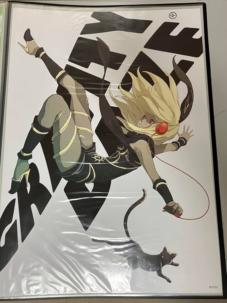 非売品】「GRAVITY DAZE2」告知 ポスター 販促 【激レア】 非売品