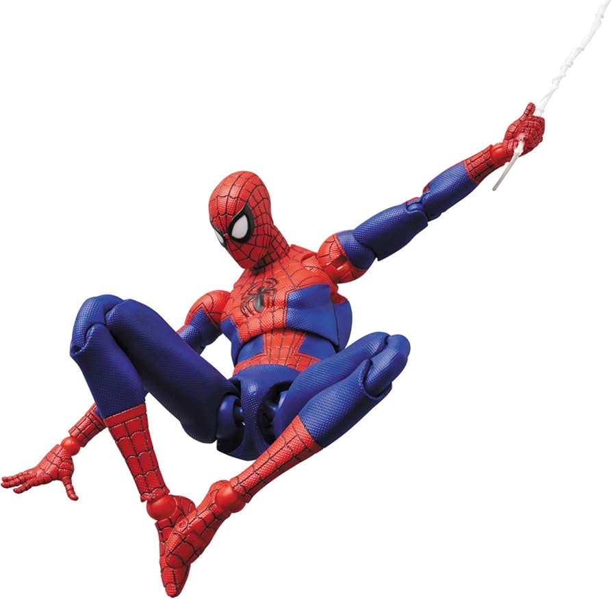 Amazon.com: MEDICOM TOY MAFEX No.235 Spider-Man (Peter B Parker