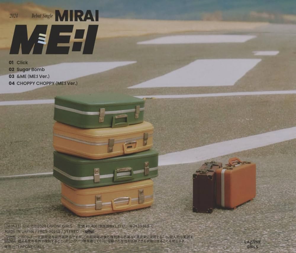 Amazon.co.jp: MIRAI (通常盤) - ME:I: ミュージック