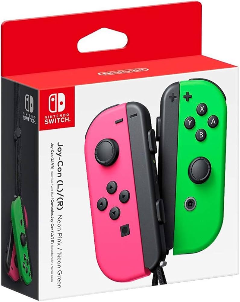 Amazon.com: Nintendo Switch Joy-Con (L/R) Gaming Controller, Neon