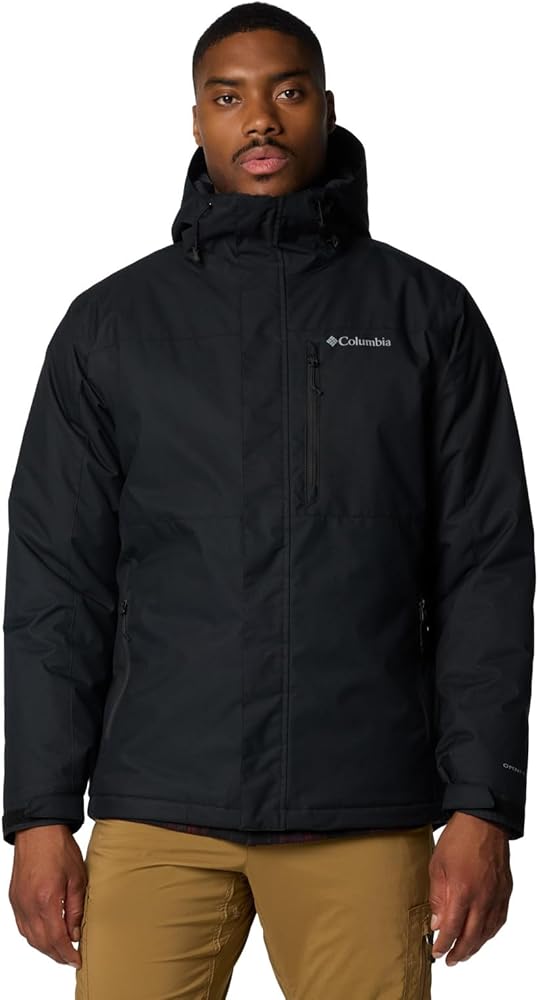 Columbia Men's Tipton Peak III Insulated Jacket, Black, Small at