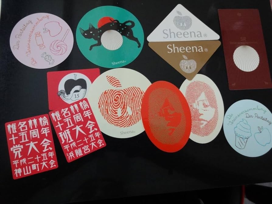 Amazon.co.jp: 椎名林檎 ステッカー入党セット 東京事変 12枚 セット