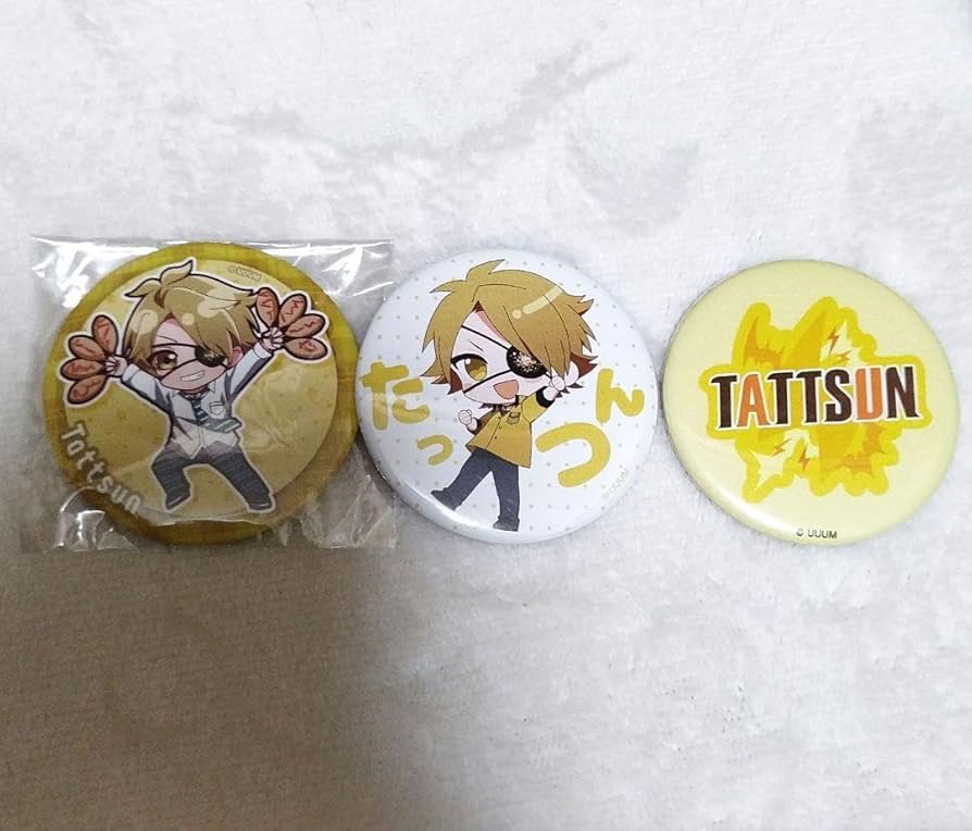 Amazon.co.jp: カラフルピーチ からぴち たっつん 缶バッジ 売り
