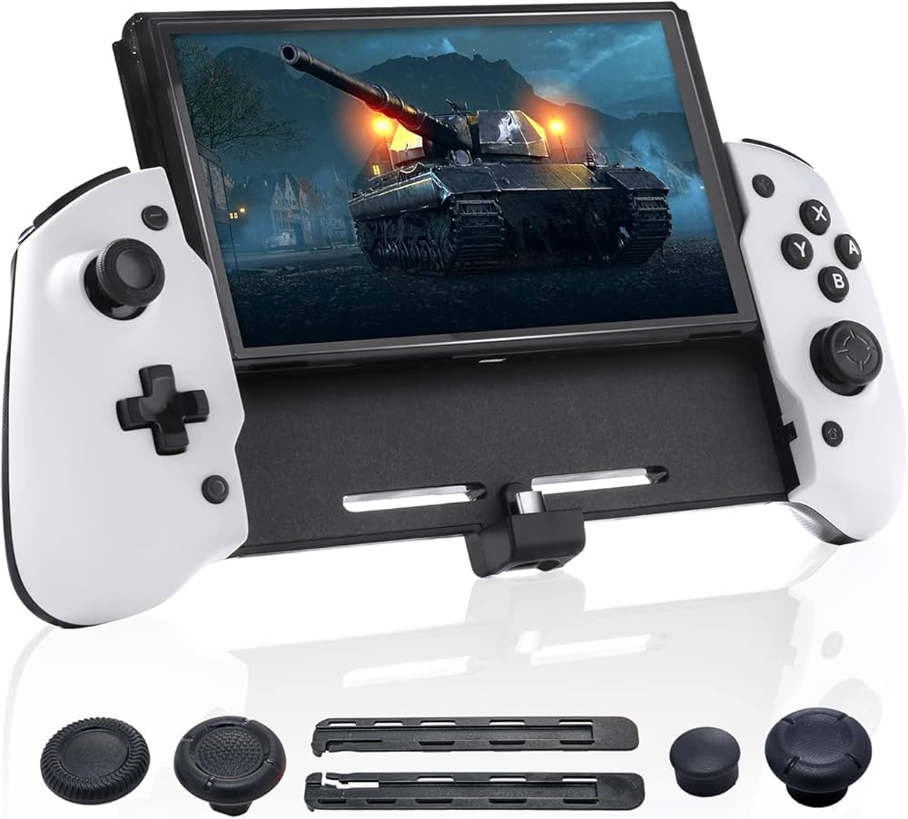 Amazon.com: ECHZOVE Switch OLED Controller Grip, Controller Grip