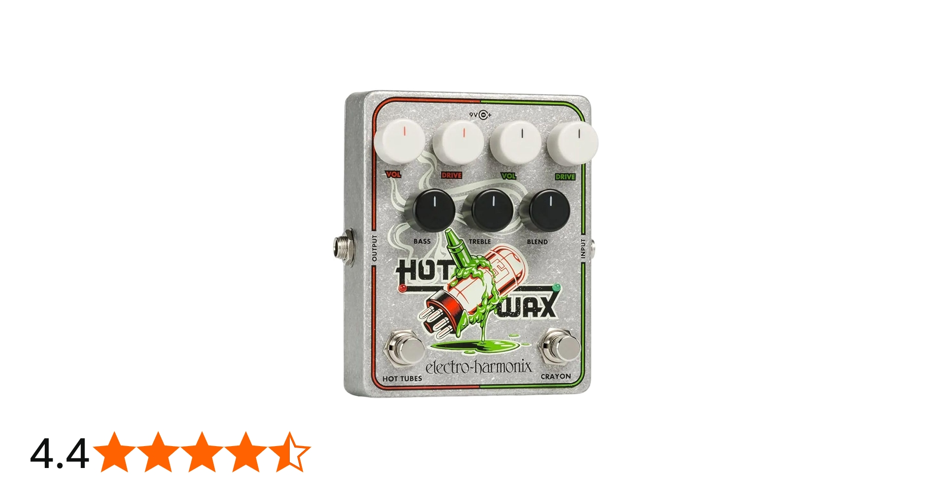 Amazon | ELECTRO-HARMONIX Hot Wax Dual Overdrive デュアルオーバー