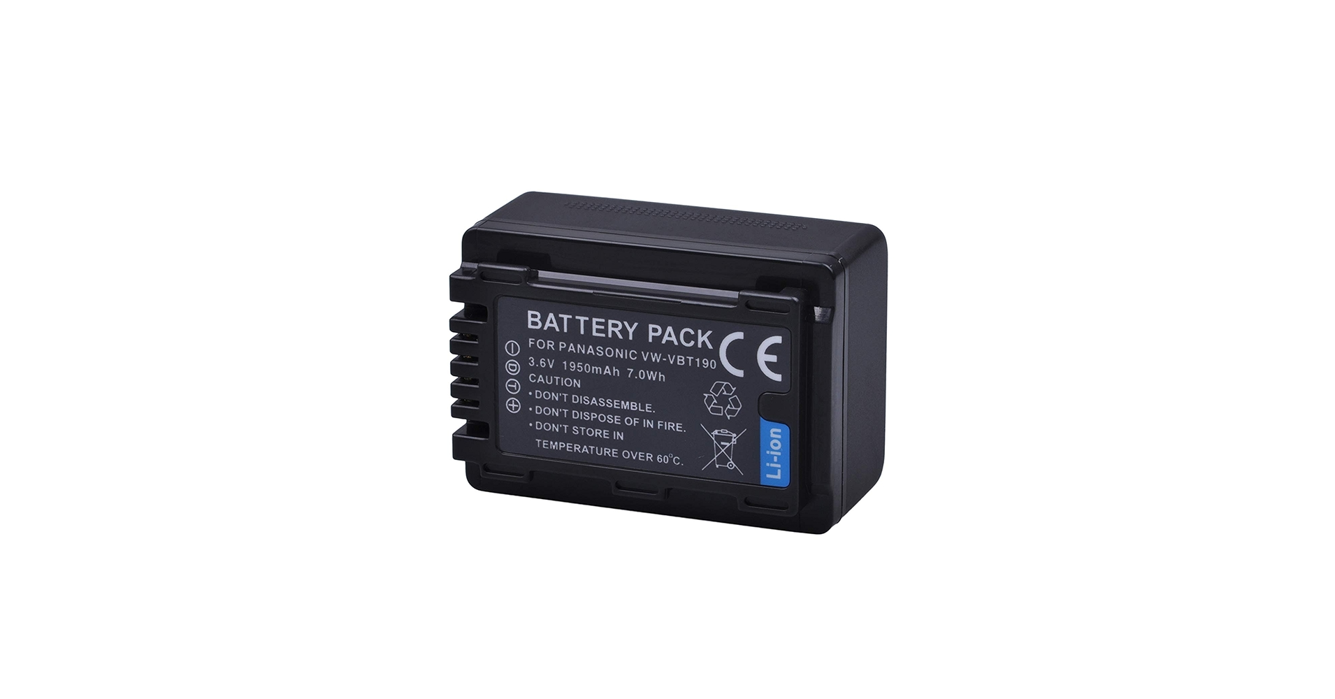 Amazon.com : Battery Pack for Panasonic HC-VX870K, HC-VX980M, HC