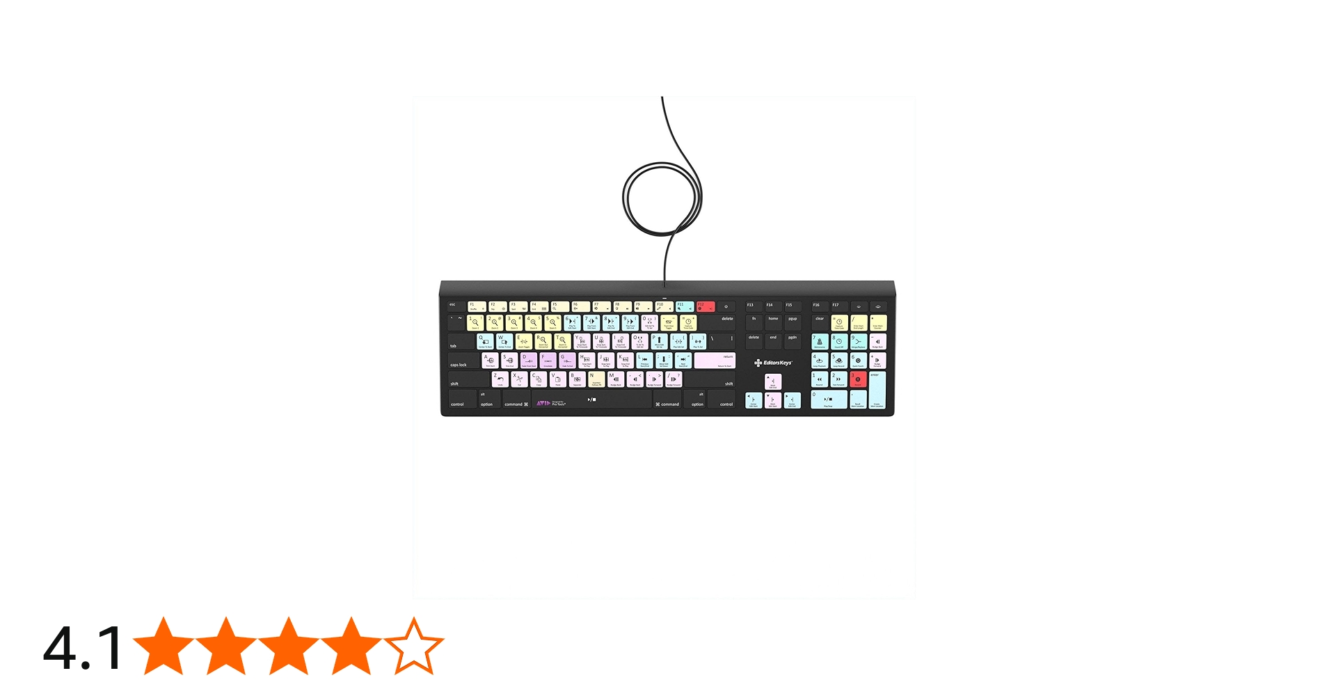 Amazon.co.jp: Editors Keys Avid Pro Tools Mac用キーボード | 完全