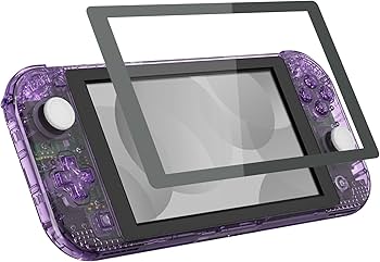 Amazon.com: eXtremeRate Crystal Clear Atomic Purple DIY