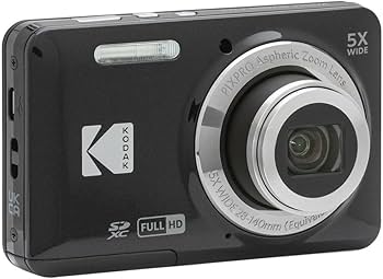 Amazon.com : Kodak PIXPRO Friendly Zoom FZ55 Digital Camera (Black