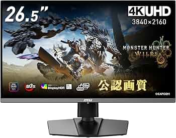 Amazon.co.jp: MSI QD-OLED 有機EL ゲーミングモニター MPG 272URX QD
