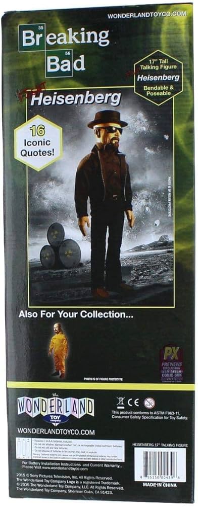 Amazon.com: SDCC 2015 BREAKING BAD FIGHT HEISENBERG PX 17IN