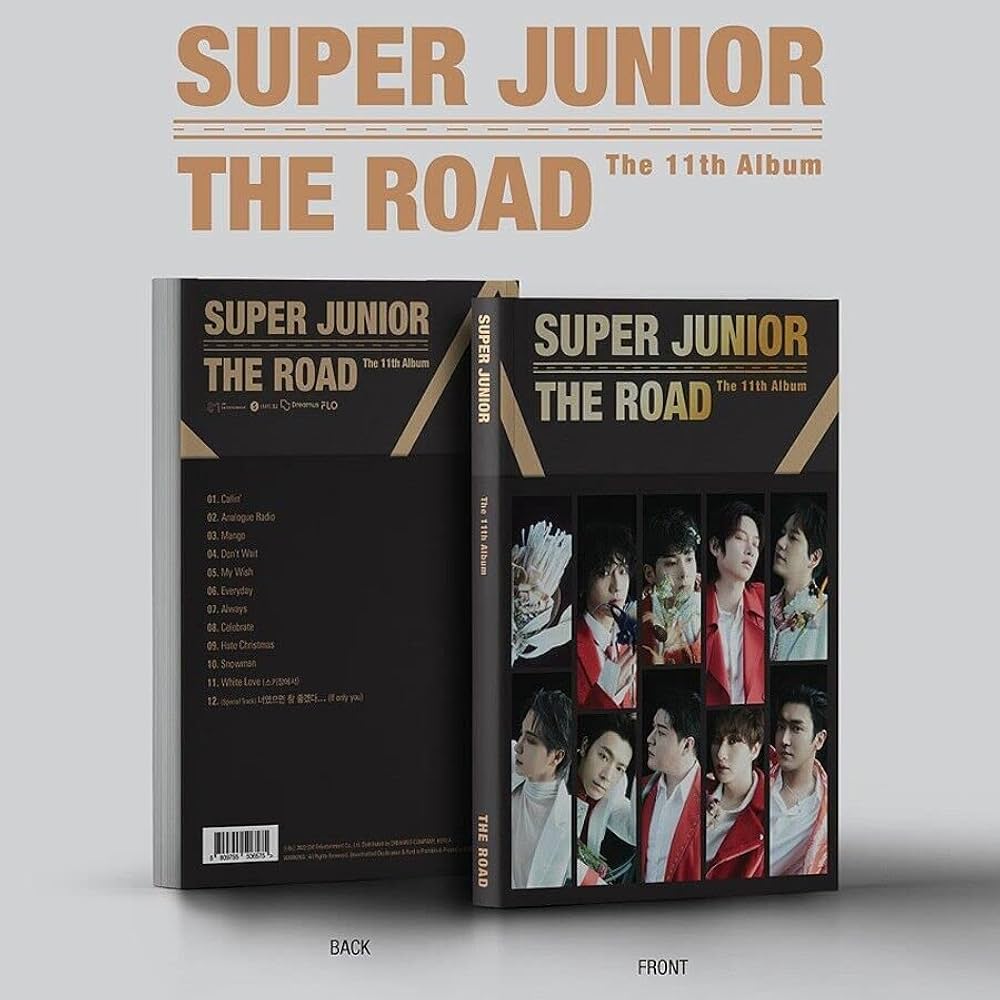 SUPER JUNIOR - SUPER JUNIOR THE ROAD 11th Album ( PHOTO BOOK Ver