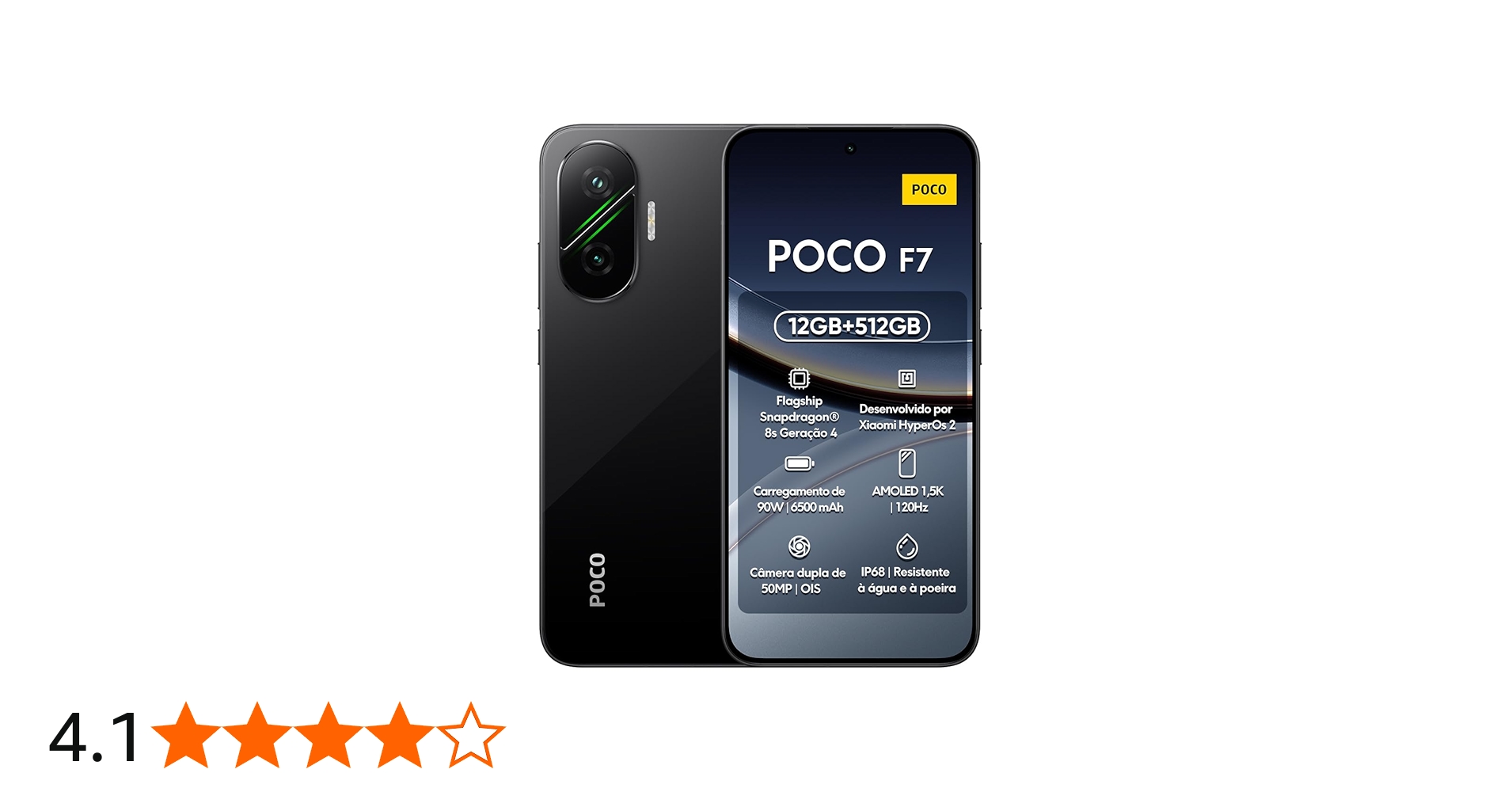 Amazon | 【SIMフリー】Xiaomi POCO F7 | 5G | 12+512 GB | グローバル