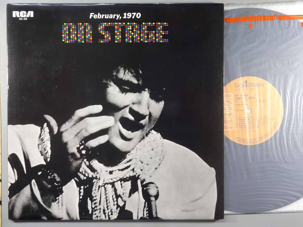 Amazon.co.jp: エルヴィス・オン・ステージvol.2[LPレコード 12inch