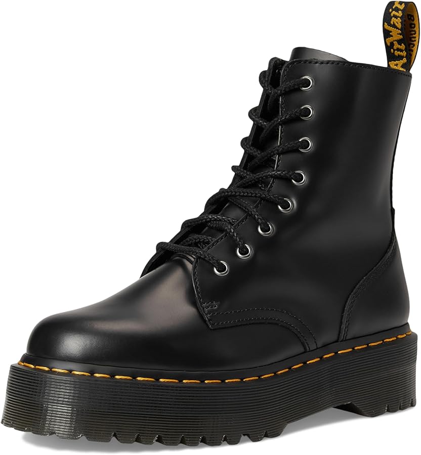 Amazon.co.jp: Dr. Martin Lace-Up Boots, JADON 8 Holes, Black, UK 3