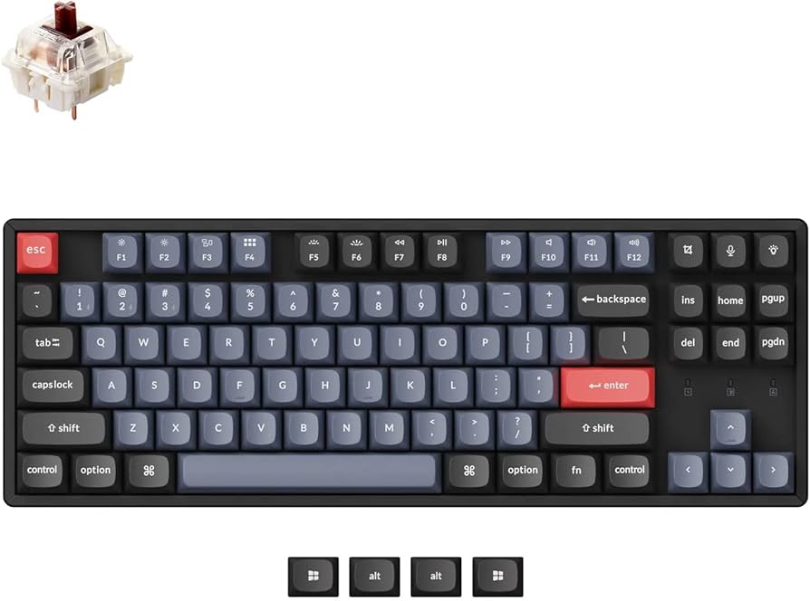 Amazon.com: Keychron K8 Pro QMK/VIA Wireless Mechanical Keyboard