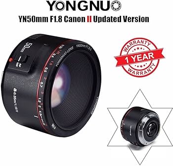 Amazon.co.jp: YONGNUO 単焦点レンズ Canon YN50mm F1.8 II EFマウント