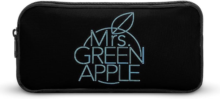 Amazon.co.jp: ミセス・グリーン・アップル ペンケース 文房具 収納 ふ