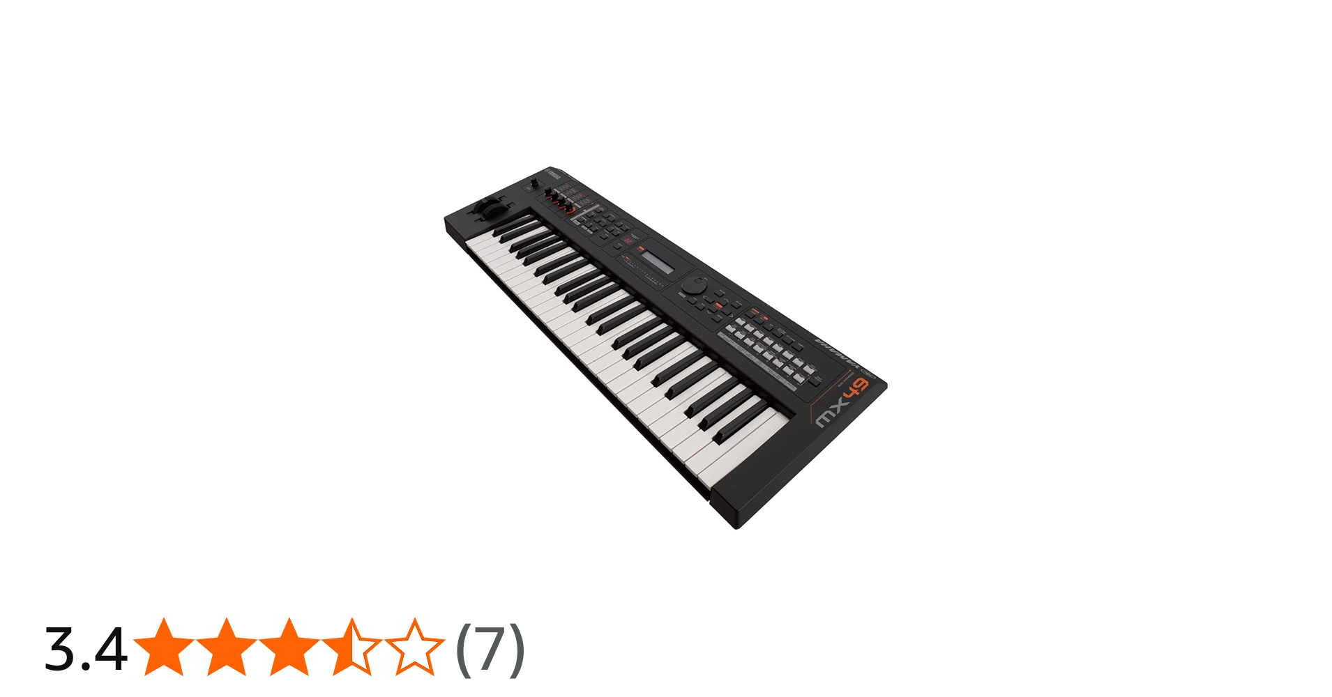 Amazon.co.jp: YAMAHA MX49 BK シンセサイザー 専用ソフトケース付き