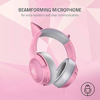 Amazon.com: Razer Kraken BT Kitty Edition: Bluetooth 5.0-40ms Low