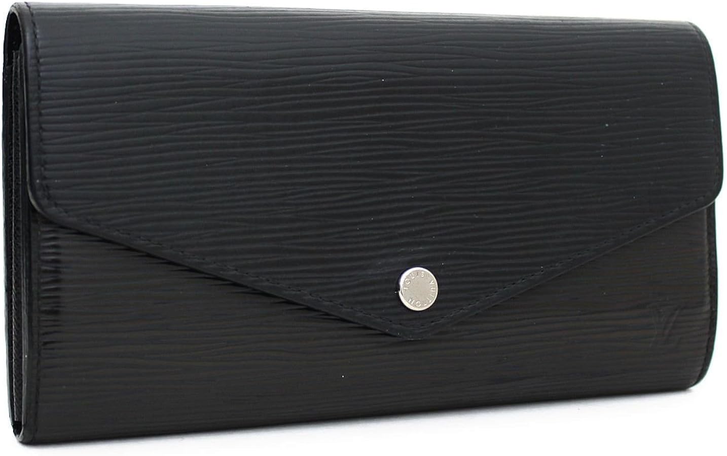 Louis Vuitton エピレザー 二つ折り長財布 ブラック LOUIS VUITTON 二