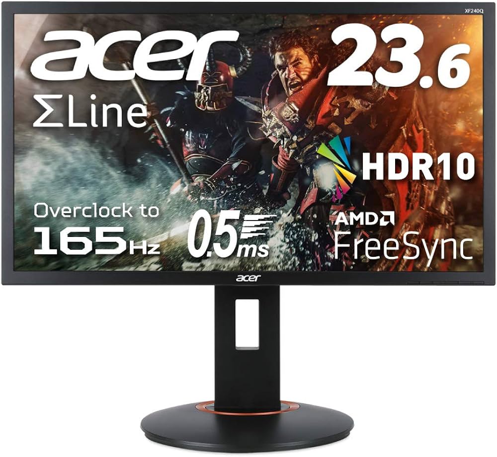 Amazon.co.jp: Acer ゲーミングディスプレイ XF240QSbmiiprx 23.6型