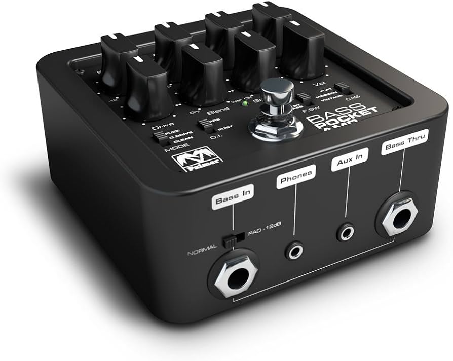 Amazon | Palmer (パルマー) Pocket Amp Bass Portable Bass Preamp
