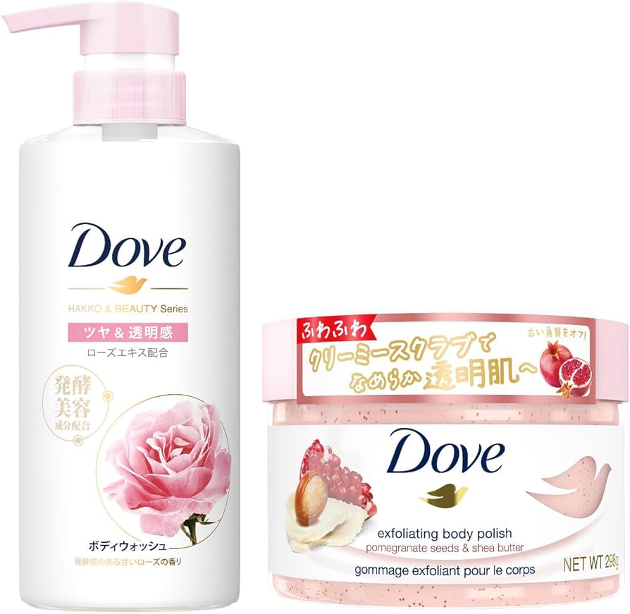 Amazon | Dove 【セット買い】角質ケアセット (ダヴ) ザクロ&シ