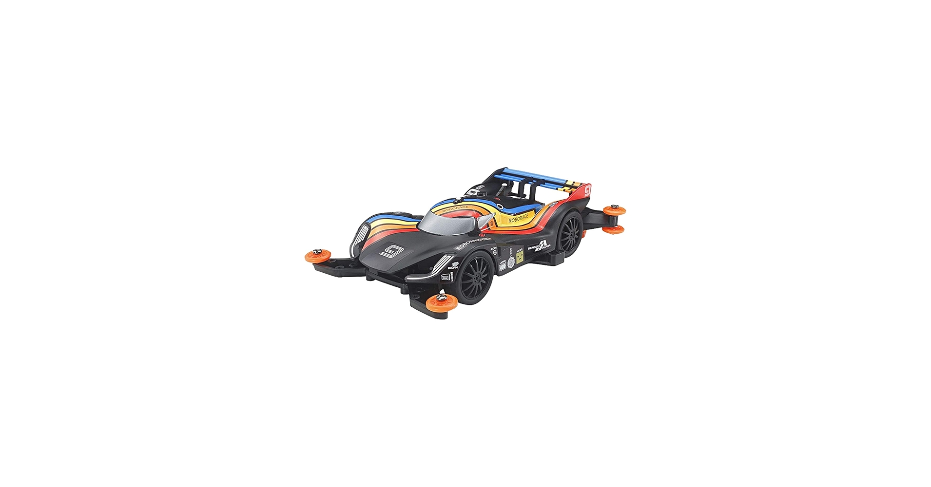 Amazon.com: TAMIYA 1/32 Mini 4 Wheel Drive Roborace DebBot 2.0 MA
