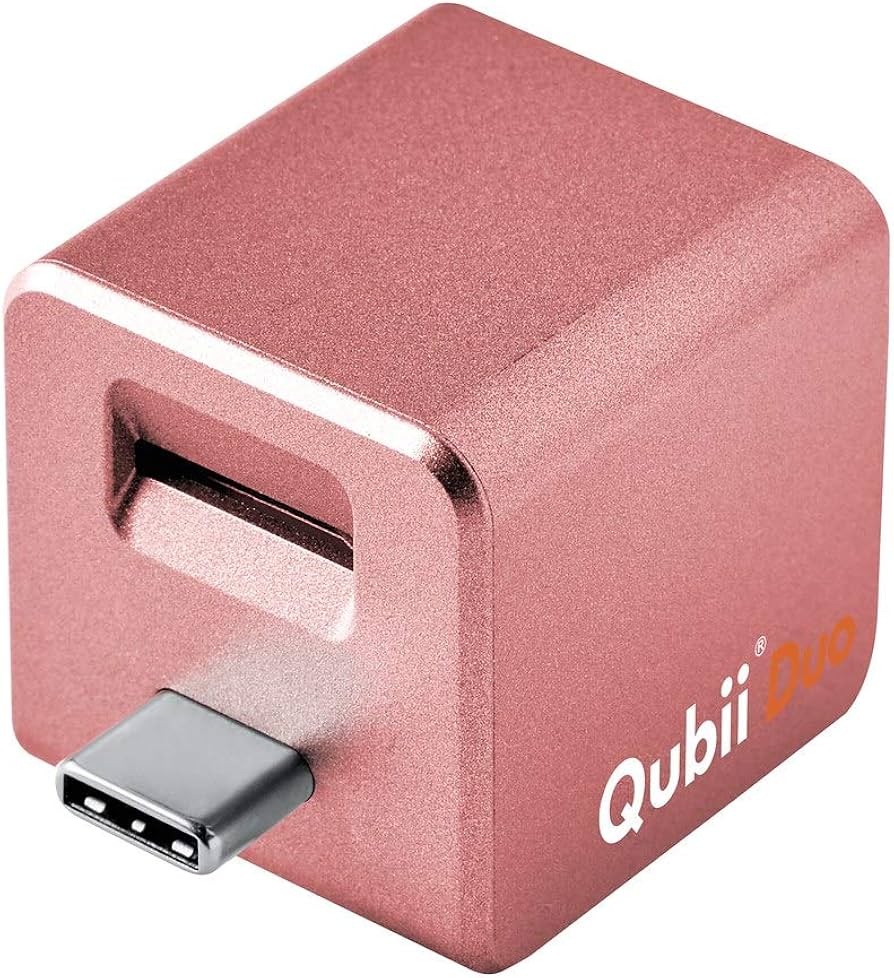 Amazon | Maktar Qubii Duo USB Type C ローズゴールド (microSD別売