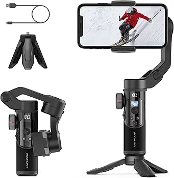 Amazon.co.jp: AOCHUAN SMART XR スマホ3軸ジンバルスタビライザー